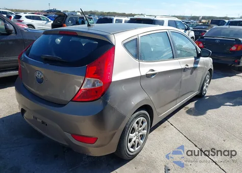 2014 Hyundai Accent Gs z USA, uszkodzony, nr VIN KMHCT5AE9EU145075
